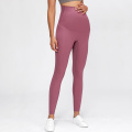 Pantalones elásticos de cintura alta Leggings de yoga suave para mujer embarazada